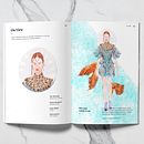 Mi Proyecto del curso: Ilustración de moda: Alexander Mcqueen y el mar. Projekt z dziedziny Projektowanie mod, Ilustracja c i frowa użytkownika Helena D - 02.06.2020
