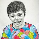 Mi Proyecto del curso: Retrato con lápiz, técnicas de color y Photoshop Ein Projekt aus dem Bereich Traditionelle Illustration von Carmen KP - 03.06.2020