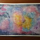 Supernova. Pintura em aquarela, e Artes plásticas projeto de Laura MG - 04.06.2020