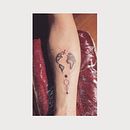 Diseños para tatuajes Handpoked . % Ana Patané tarafından hazırlanan Dövme Tasarımı, Geleneksel illüstras, Ve on projesi - 06.04.2020