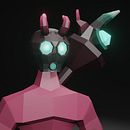 Mi Proyecto del curso: Modelado de personajes low poly para videojuegos . 3D projeto de Jordi Gonzalez - 04.06.2020