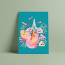 My project in Flat Illustration with Photoshop course. Un projet de Illustration numérique de Gabriela Fuente - 04.06.2020