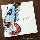 Joyful Butterfly. Un projet de Aquarelle de Yidiana Zayas Rivera - 04.06.2020