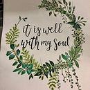 Intro -watercolor and lettering  . % Heidi Ramos tarafından hazırlanan  projesi - 06.05.2020