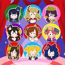 Revue Starlight Badges Design. Un progetto di Belle arti, Disegno, Disegno digitale, Design, Illustrazione tradizionale e Illustrazione digitale di Raquel Barrajón Engenios - 01.10.2019