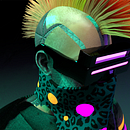 Cyberpunk C4D & Marvelous designer. Un projet de 3D, Animation 3D, Conception 3D , et Retouche photographique de Ana Sandoval Tobo - 06.06.2020