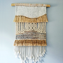 Mi Proyecto del curso: Introducción al macramé: creación de un tapiz decorativo. Un proyecto de Macramé de Paulina Zapata - 06.06.2020