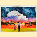The End Of Evangelion. Watercolor Painting project by Aarón Yañez Armenta - 06.06.2020