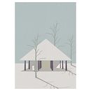 the woodland chapel Ein Projekt aus dem Bereich Architektonische Illustration, Digitale Architektur und Digitale Illustration von Anna Yancheva - 06.06.2020