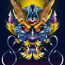 Dragón chino. Een project van Traditionele illustratie y Digitale illustratie van Carlo Palet - 06.06.2020