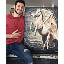 Mi pintura al óleo  . Lukisan Min, Dan ak proyek oleh Roberto Reyes aguilar - 01.01.2019