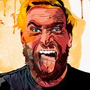 Mi Proyecto del curso: Retrato vectorial con texturas manuales. Ilustração digital e Ilustração vetorial projeto de dnunezm - 07.06.2020