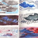Final project | Illustration Techniques to Unlock your Creativity. Collage, Traditional illustration, Ink Illustration, and Watercolor Painting project by vickysouti - 06.07.2020