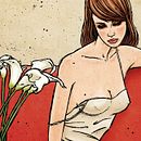ELLA-woman Fashion . % david_ouro tarafından hazırlanan Geleneksel illüstras, Ve on projesi - 06.07.2020