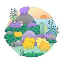 My project in Illustrated Character Design and World Creation course . % Eva Münnich tarafından hazırlanan Dijital İllüstras, Ve on projesi - 06.14.2020