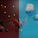 Mi Proyecto del curso: Modelado de personajes low poly para videojuegos  Ein Projekt aus dem Bereich 3D, Design von 3-D-Figuren und Videospiele von Simone Fiorini - 08.06.2020