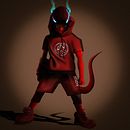 Hellkid(?): Pintura digital de personajes: ilustra con luz y color. Ilustração digital projeto de patricio_toro - 08.06.2020