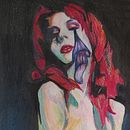 Mi Proyecto del curso: Retrato creativo en claroscuro con lápiz. Un proyecto de Bellas Artes de Maria Pérez - 09.06.2020