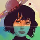 Saturn Princess . % Mauricio Alvarado Kladt tarafından hazırlanan Geleneksel illüstras, Ve on projesi - 06.09.2020