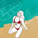 Ocean. Animation, Creativit, Digital Illustration & Instagram Marketing project by Monse De Anda - 06.09.2020