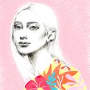 My project in Portrait with Pencil, Color Techniques and Photoshop course. Un projet de Illustration traditionnelle de Betty Applepie - 09.06.2020