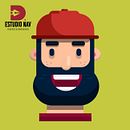Diseño avatar . Un proyecto de Ilustración digital de Nicolás Gajardo Sepúlveda - 09.06.2020