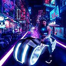 Cyberpunk. Un proyecto de Diseño, Fotografía, Fotografía artística y Retoque fotográfico de Natacha Rodrigo López de la Rica - 09.06.2020