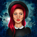 Meu projeto do curso: Retrato digital no Photoshop com um toque de fantasia. Ilustração tradicional e Ilustração digital projeto de Larissa Evelyn Freitas Dutra - 09.06.2020