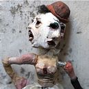 Le Cricot, stop motion puppet. Stop Motion, Animação, Artesanato, Artes plásticas, Cinema, Vídeo e TV, Desenho artístico, Design de personagens, Escultura, Ilustração tradicional, Pintura, Stor, e board projeto de cristina dezi - 09.06.2020