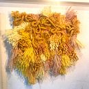 My project in Introduction to Latch Hooking and Locker Hooking course. Artesanato projeto de Maria - 10.06.2020