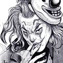 Joker. Traditional illustration, Character Design, Comic, Digital Illustration, and Portrait Drawing project by Ricardo Nask - 06.10.2020