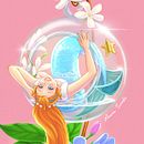 Mermaid Thumbelina. Projekt z dziedziny R, sunek c, frow i Projektowanie postaci użytkownika Laura Sinde - 18.05.2020