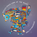 Tezcatlipoca, Lord of the Night. Design de personagens 3D projeto de Dan Flores - 11.06.2020