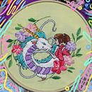 Bordado Viaje de Chihiro. Un projet de Broderie de Paulina Goytia - 11.06.2020