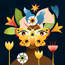 Meu projeto do curso: Ilustração flat com Photoshop. Un projet de Dessin numérique, Design graphique et Illustration numérique de Daniela Yamashita - 11.06.2020