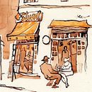 Bares antigos de Curitiba Ein Projekt aus dem Bereich Zeichnung, Traditionelle Illustration und Aquarellmalerei von Raro de Oliveira - 12.06.2020
