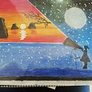 Star. Een project van Schilderij van Veronica Ruiz - 13.06.2020