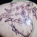 Mi Proyecto del curso: Tatuaje En Memoria de la mama elefante: Di no al maltrato animal  . % brandon_r_esquivel tarafından hazırlanan Sanatsal Çizim projesi - 06.01.2020