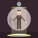 Personaje abducido. Un proyecto de Animación 2D, Animación 3D, Animación, Animación de personajes, Diseño de personajes y Motion Graphics de Antonio Hidalgo - 13.06.2020