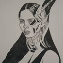 Inktober 2020. Traditional illustration project by Amparo Madera Albors - 07.19.2021