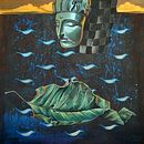 My Canvas Art...Bodhisattvas. Un proyecto de Ilustración infantil, Ilustración digital e Ilustración tradicional de Shalini Soni Mazumdar - 13.06.2015