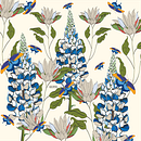 Pattern design 2020 Ein Projekt aus dem Bereich Kreativität, Grafikdesign, Industriedesign, Prägung und Traditionelle Illustration von Estefanía Sánchez - 14.06.2020