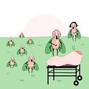 Vegeta postmo . Comic, Desenho e Ilustração tradicional projeto de cecilia_dela - 07.05.2020