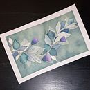 Mi Proyecto del curso: Técnicas de acuarela en negativo para ilustración botánica. Un progetto di Illustrazione botanica e Pittura ad acquerello di María Florencia Socías - 14.06.2020