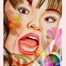 Mi Proyecto del curso: Retrato ilustrado en acuarela . Pictură în acuarelă de mbumaz_1 - 06.14.2020