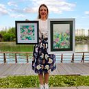 My project in Negative Watercolor Painting for Botanical Illustration course . % Yuliya Chernova tarafından hazırlanan Botanik İllüstras, Ve on projesi - 06.15.2020