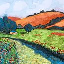 watercolor paintings. Un progetto di Animazione 2D di Rozemarijn Tolk - 15.06.2020