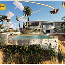 Mansion Stark . Een project van  3D-ontwerp van Ângelo Lino Cardoso Saraiva - 15.06.2020