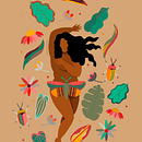 Meu projeto do curso: Ilustração flat com Photoshop. Traditional illustration, and Digital Illustration project by Yasmin Mourão - 06.15.2020