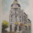 Mi Proyecto del curso: Dibujo arquitectónico con acuarela y tinta. Projekt z dziedziny Malowanie akwarelą użytkownika Marie Loh - 15.06.2020